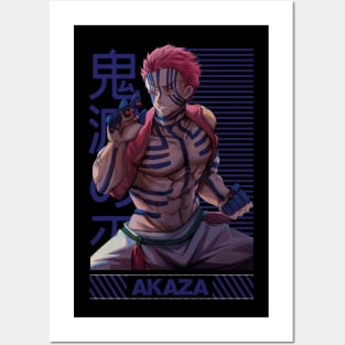 Akaza - Demon Slayer Posters and Art